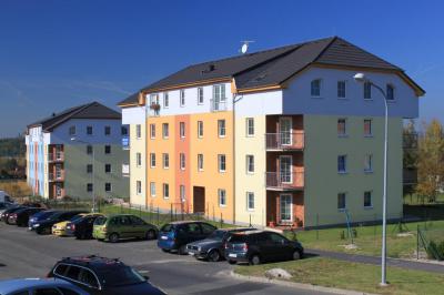Bytové domy v Sokolově na Vítězné - Bramac Max