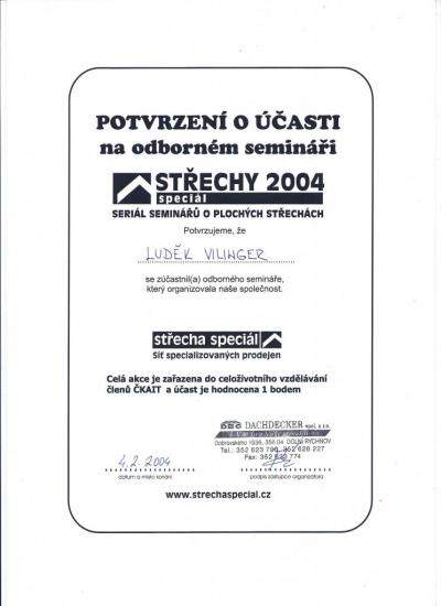 Střecha speciál