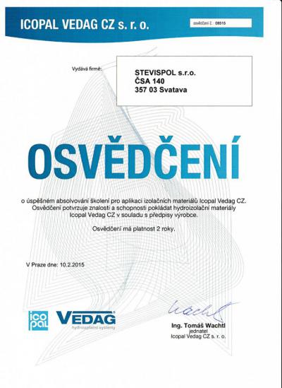 ICOPAL VEDAG CZ