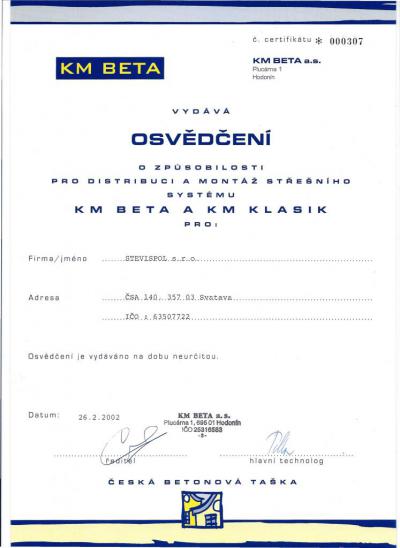 KM Beta