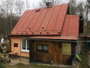 Rodinný dům v Hruškové - PREFA Prefalz - před
