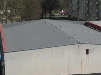 Základní škola Chodov tělocvična - mPVC folie Protan